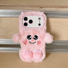 Warm Winter Plush Phone Case | Cute Cartoon Soft Cover