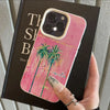 Oil Painting Palm Tree Case Design – Summer Vibes | iPhone 14 Pro Max