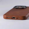 Classic Leather Magnetic Case – Premium Finish | iPhone 16 Pro Max