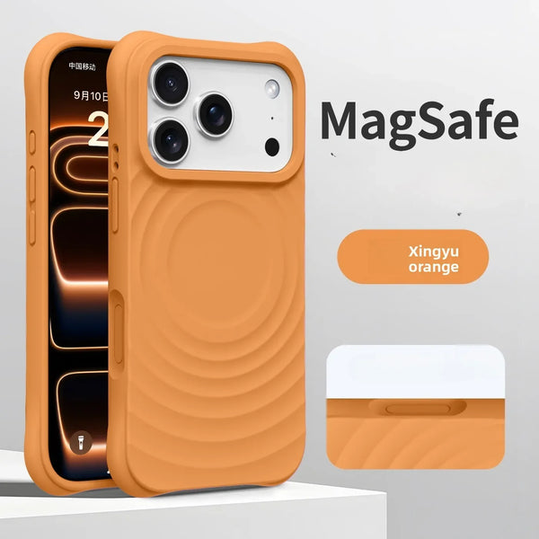 Soft Touch Wave Pattern iPhone Case