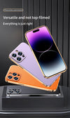 Ultra-Thin Leather iPhone Case - detail close-up portrait