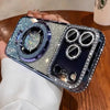 Transparent Diamond Glitter MagSafe Case for iPhone