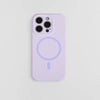 Solid Color Liquid Silicone MagSafe Phone Case for iPhone 16 Pro Max