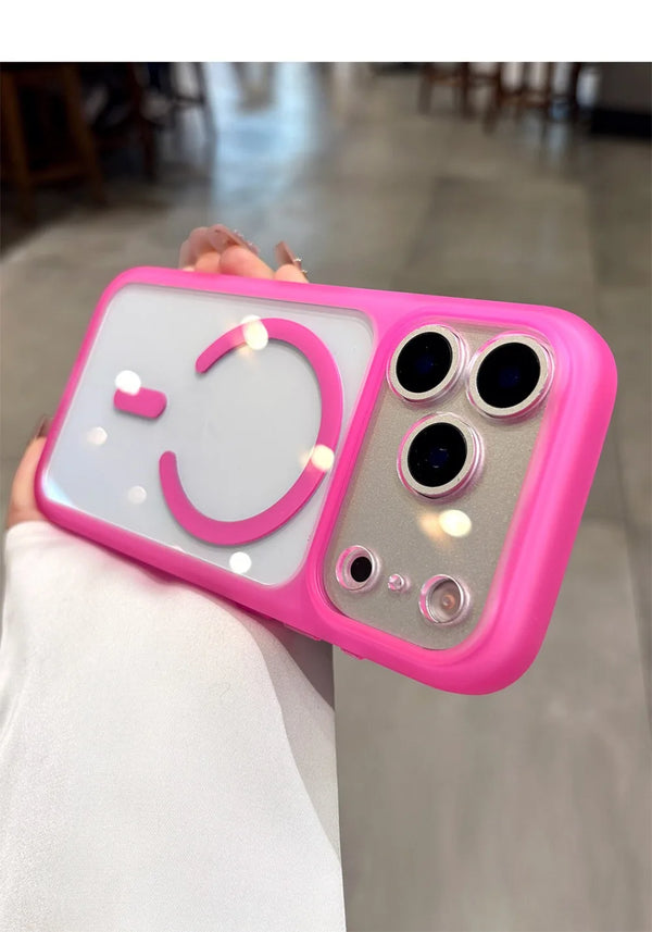 Transparent MagSafe Armor Case for iPhone 17 Pro