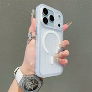 Matte Corrugated iPhone Case with MagSafe