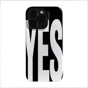 NO And YES Personalized Art  Case