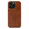 Ostrich Leather Case For iPhone 16 Pro Max | Executive Style