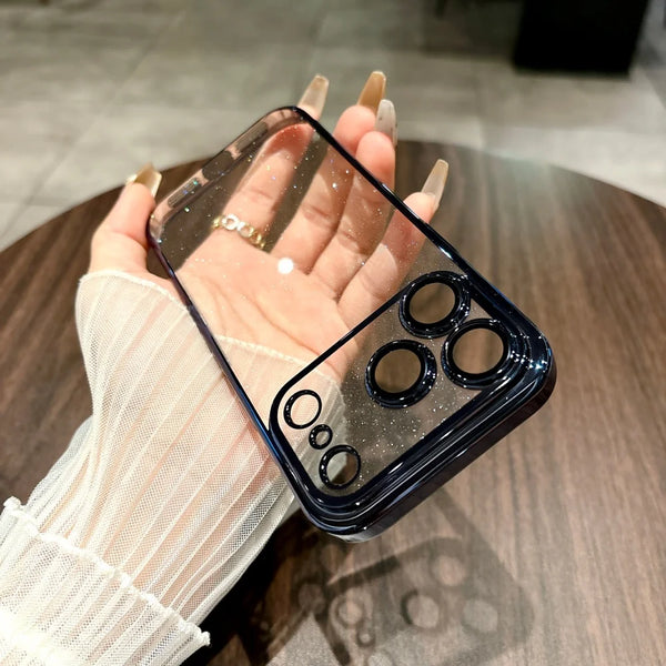 Plating Sparkling Transparent Case