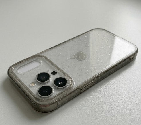 Everyday Glam With Sparkle Clear Case For iPhone 17 Pro Max