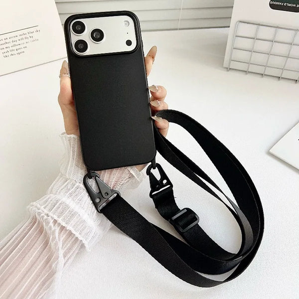 Crossbody Lanyard Silicone Case