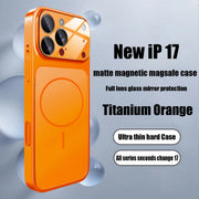 Large Frame Glass Lens and case