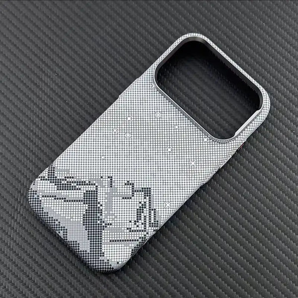 Ultra Thin Carbon Fiber MagSafe Case for iPhone