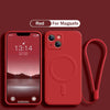 Slim Magnetic Silicone Cover for iPhone