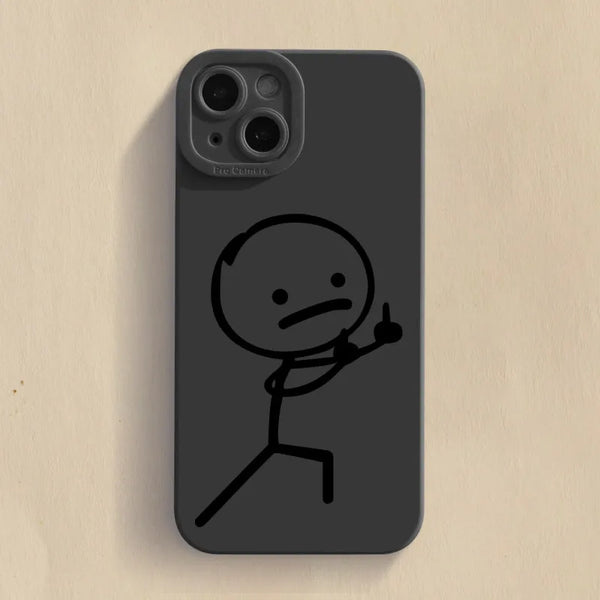 Cute Cartoon Expression Case