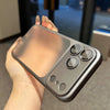 Plating Frosted Translucent Case for iPhone 17 Pro Max