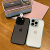 Clear Candy Color Case With Bumper Protection For iPhone
