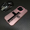 Black Cross Matte Phone Case
