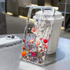 Cute Floral Phone Case Transparent