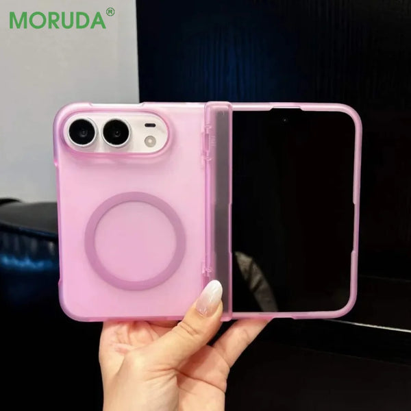 Frosted Magnetic Hinge Case