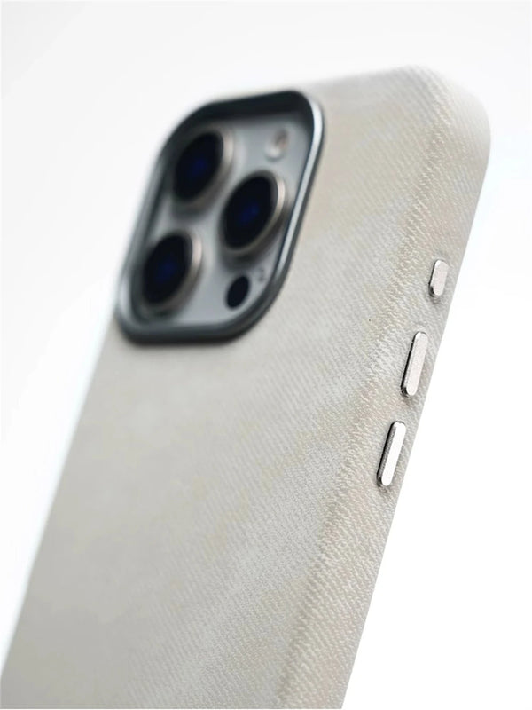 Fiber Leather MagSafe Case with Shockproof Protection | iPhone 17 Pro Max