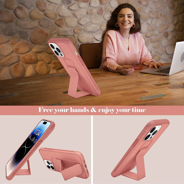 Magnetic Stand With Holder Case for iPhone