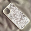 Vintage White Lace Floral Phone Case