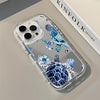 Cute Blue Watercolor Sea Turtle Back Mirror Phone Case
