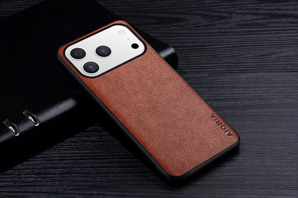 Premium Leather iPhone Case – Business Style - additional view landscape