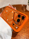 Matte Translucent MagSafe Bracket Case for iPhone