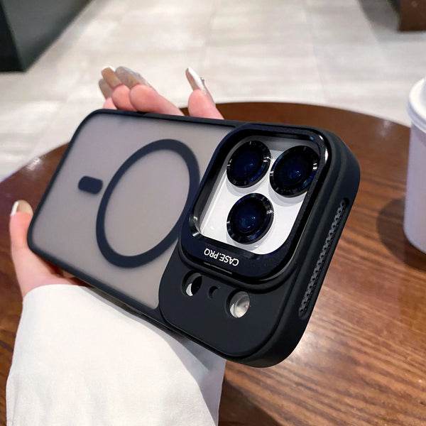 Matte Magnetic Lens Holder Case