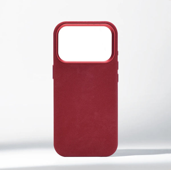 Fiber Leather MagSafe Case with Shockproof Protection | iPhone 17 Pro Max