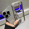Matte Natural Titanium magnetic charging case