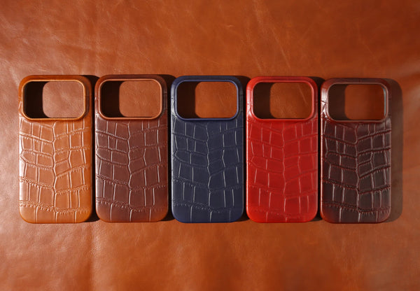 MagSafe Wireless Charging Leather Case for iPhone