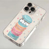 Transparent Cute Cat iPhone Case