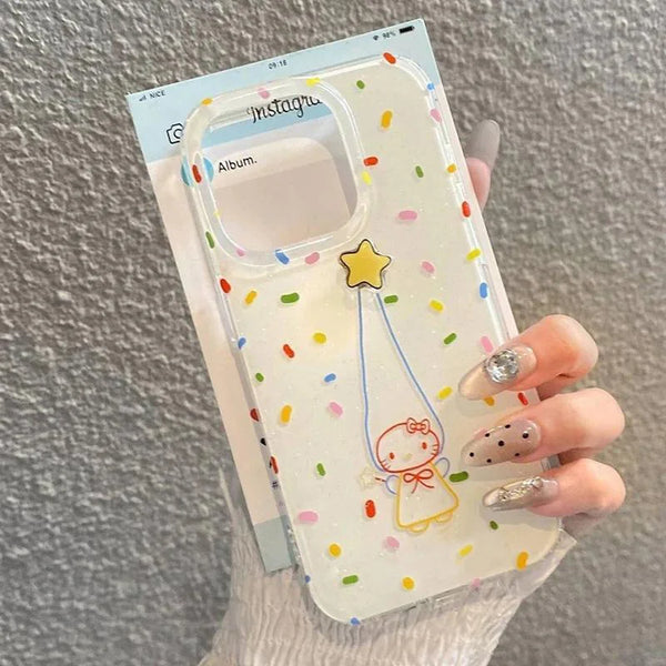 Rotary Star Coloured Ribbon Cat Case