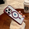 Matte Natural Titanium magnetic charging case