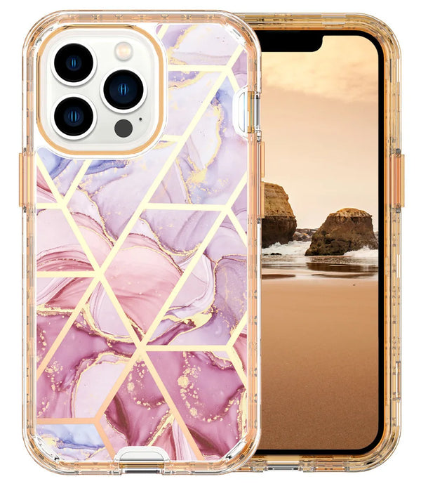 Luxury Plating Marble Case | That Girl Style