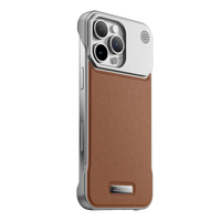 Luxury Magnetic Leather iPhone Case