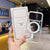 Transparent MagSafe iPhone case shown with clear magnetic finish and packaging