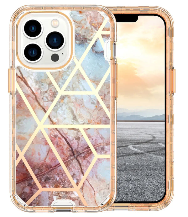 Luxury Plating Marble Case | That Girl Style