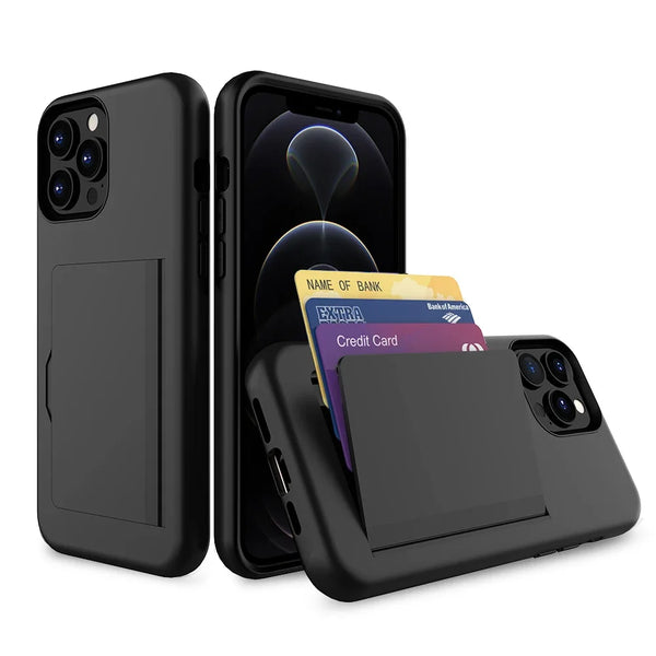 Slim Wallet Case For iPhone 15 Series – Protective Cover