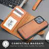 Casper iPhone 15 Pro Max Wallet Case Leather MagSafe