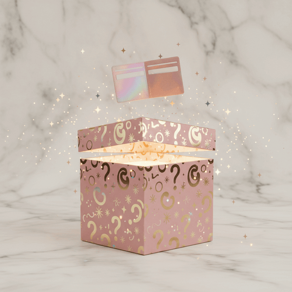 Mystery Card Wallet Adhesive