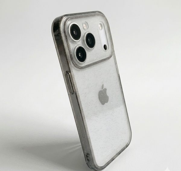 Everyday Glam With Sparkle Clear Case For iPhone 17 Pro Max