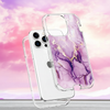 Purple Marble Tri-Layer Case – Square Clean