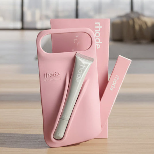 Gloss tube snapped into Rhode Case back